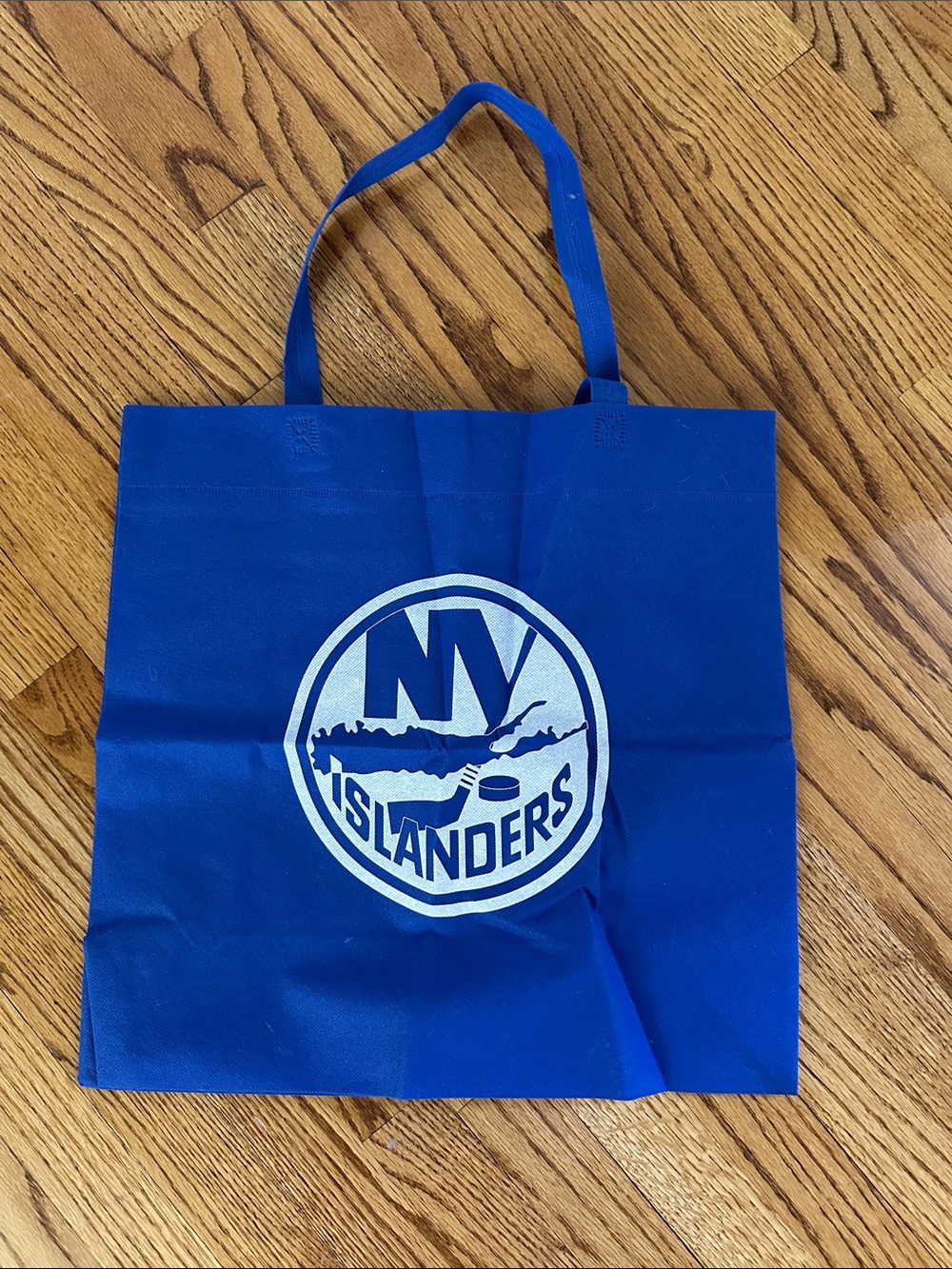 New York Islanders Blue Logo Tote Bag